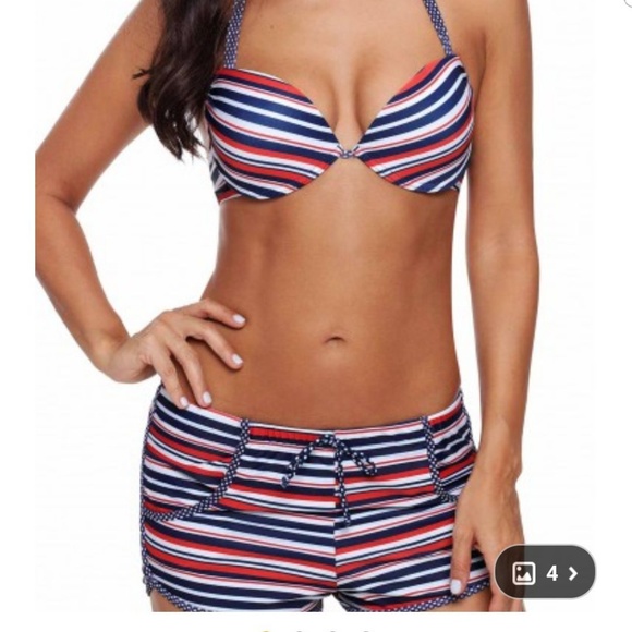 bathing suit boy shorts clearance